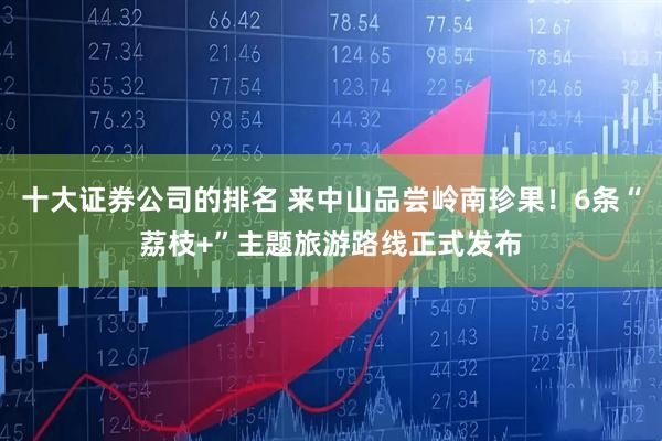 十大证券公司的排名 来中山品尝岭南珍果！6条“荔枝+”主题旅游路线正式发布